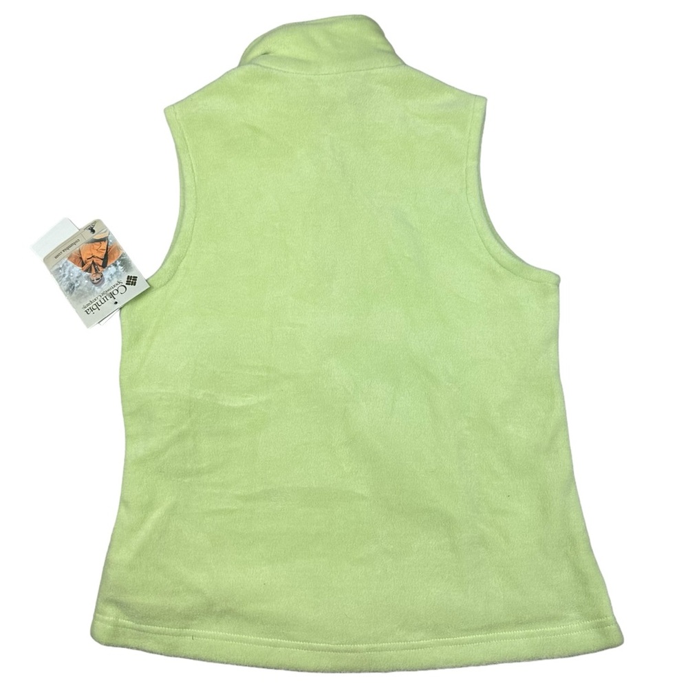 COLUMBIA: NWT Women’s Fleece Fern Creek Vest in Margarita color- Size Small - Picture 6 of 10